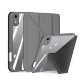 iPad Mini (2026) 8. Gen. DUX DUCIS MAGI Origami Hybrid Fodral m. Stativfunktion - Grå