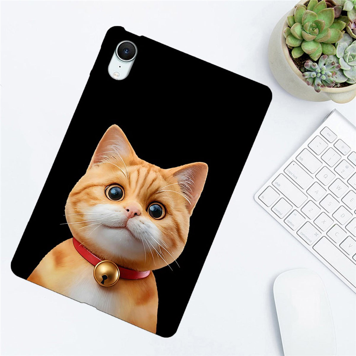 iPad Mini (2026) EIDERWOOD Flexibelt Plast Skal - Katt