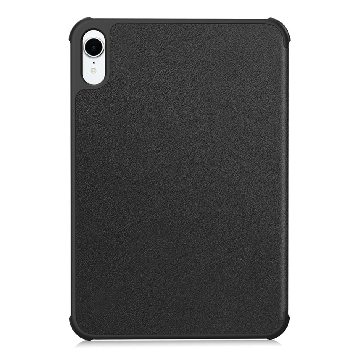 iPad Mini (2026) 8. Gen. EIDERWOOD Konstläder Tri-Fold Fodral m. Stödfunktion - Svart