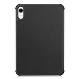 iPad Mini (2026) 8. Gen. EIDERWOOD Konstläder Tri-Fold Fodral m. Stödfunktion - Svart