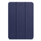 iPad Mini (2026) 8. Gen. EIDERWOOD Konstläder Tri-Fold Fodral m. Stödfunktion - Blå
