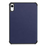 iPad Mini (2026) 8. Gen. EIDERWOOD Konstläder Tri-Fold Fodral m. Stödfunktion - Blå