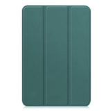 iPad Mini (2026) 8. Gen. EIDERWOOD Konstläder Tri-Fold Fodral m. Stödfunktion - Grön