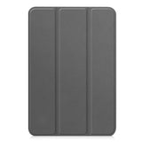 iPad Mini (2026) 8. Gen. EIDERWOOD Konstläder Tri-Fold Fodral m. Stödfunktion - Grå