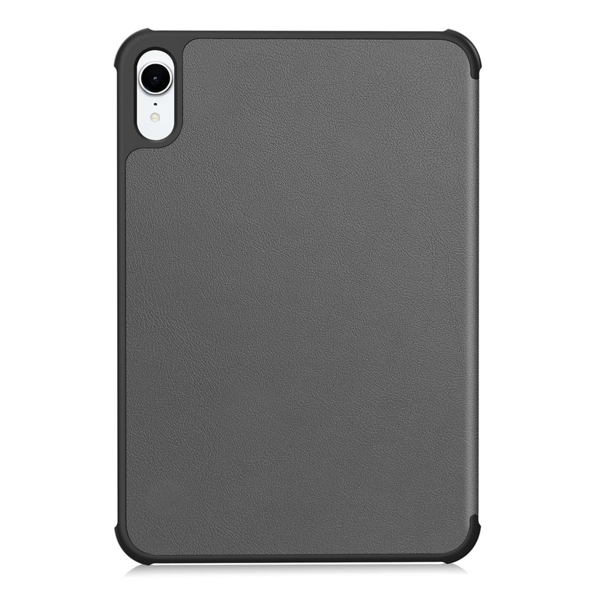 iPad Mini (2026) 8. Gen. EIDERWOOD Konstläder Tri-Fold Fodral m. Stödfunktion - Grå