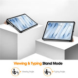 iPad Mini (2026) 8. Gen. EIDERWOOD Konstläder Tri-Fold Fodral m. Stödfunktion - Rose Gold