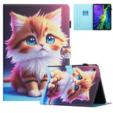 iPad Mini (2026) 8. Gen. EIDERWOOD Konstläder Fodral m. Kortfack - Katt