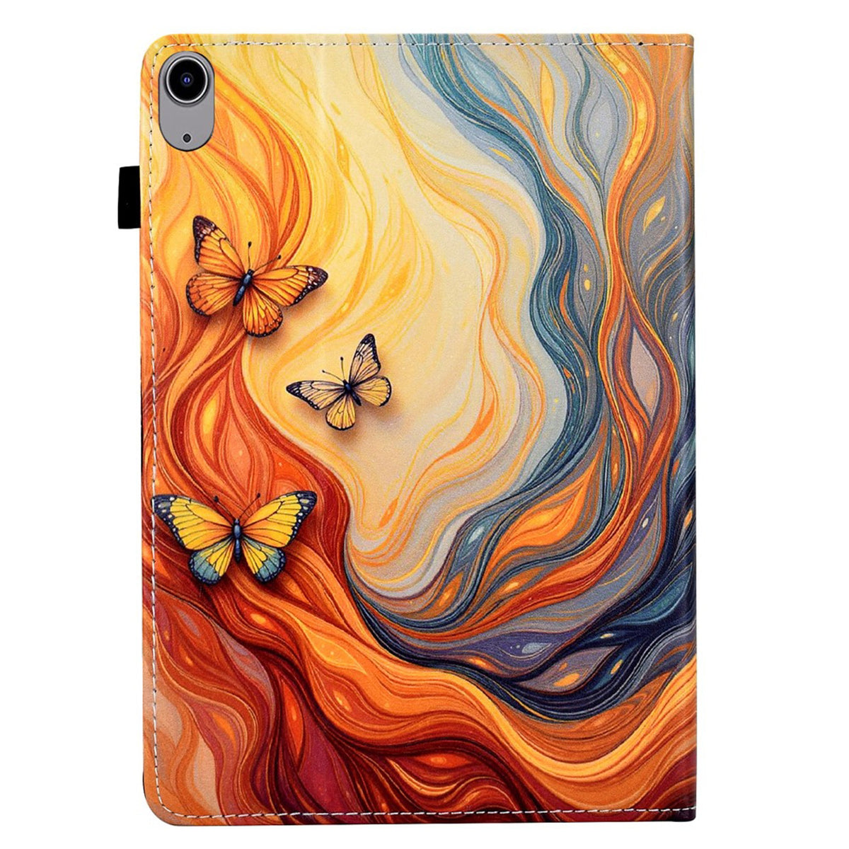 iPad Mini (2026) 8. Gen. EIDERWOOD Konstläder Fodral m. Kortfack - Fjärilar