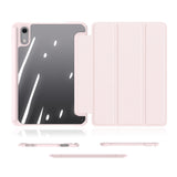 iPad Mini (2026) 8. Gen. DUX DUCIS TOBY Tri-Fold Konstläder Fodral m. Stativfunktion - Rosa