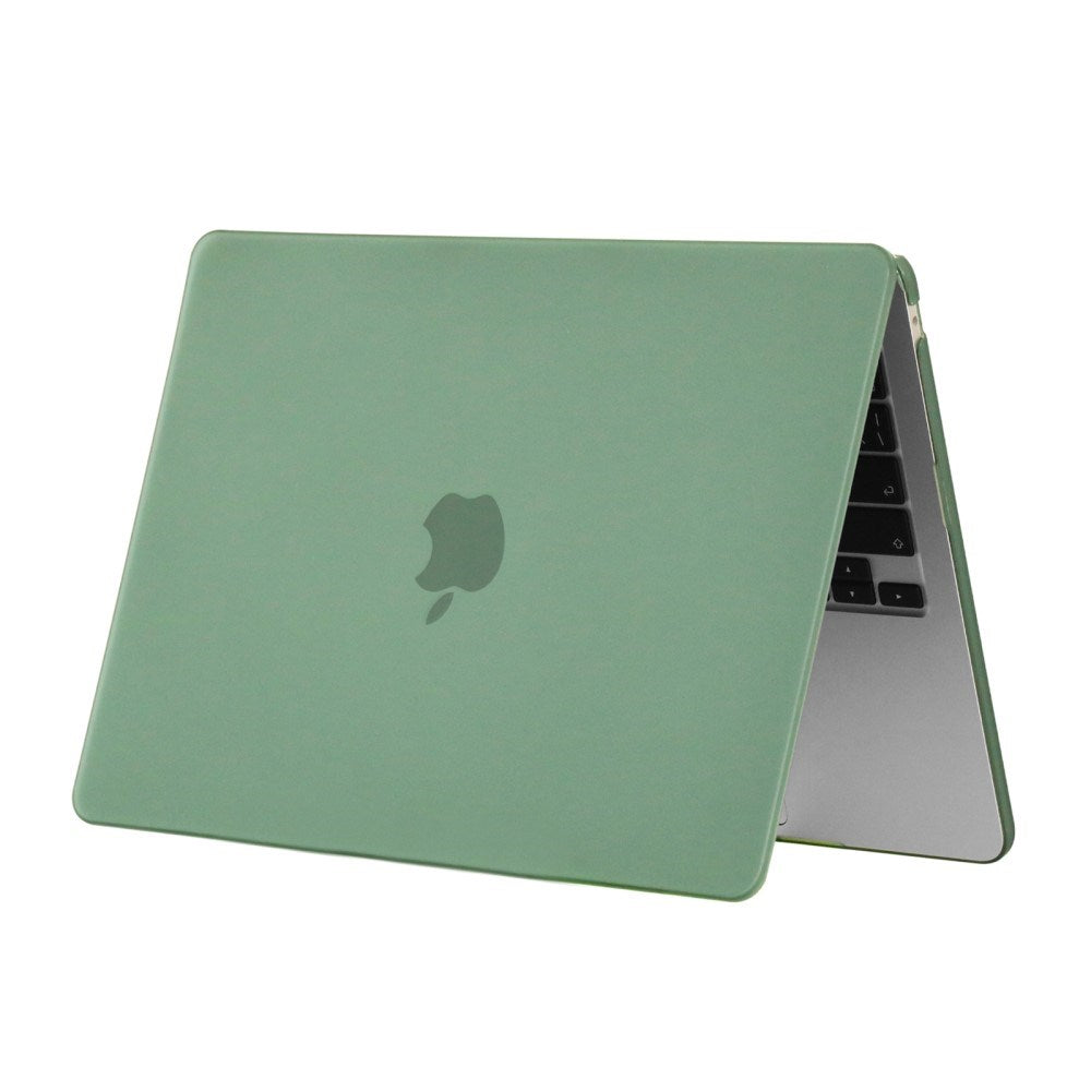 MacBook Air 13" M2/M3/M4 (2022-2025) Matt Plast Skal - Ljusgrön