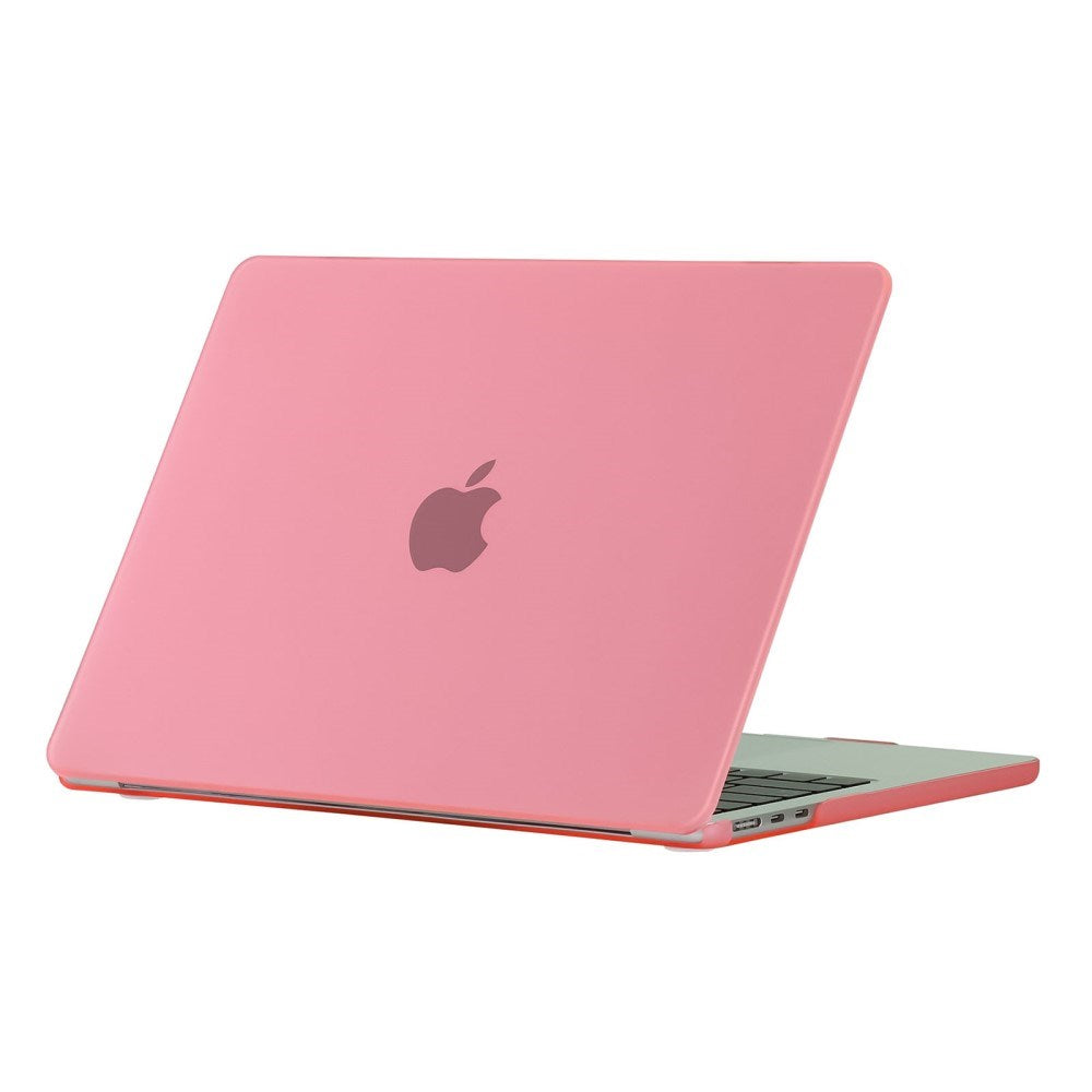 MacBook Air 13" M2/M3/M4 (2022-2025) Matt Plast Skal - Pink