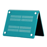 MacBook Air 13" M2/M3/M4 (2022-2025) Matt Plast Skal - Grön