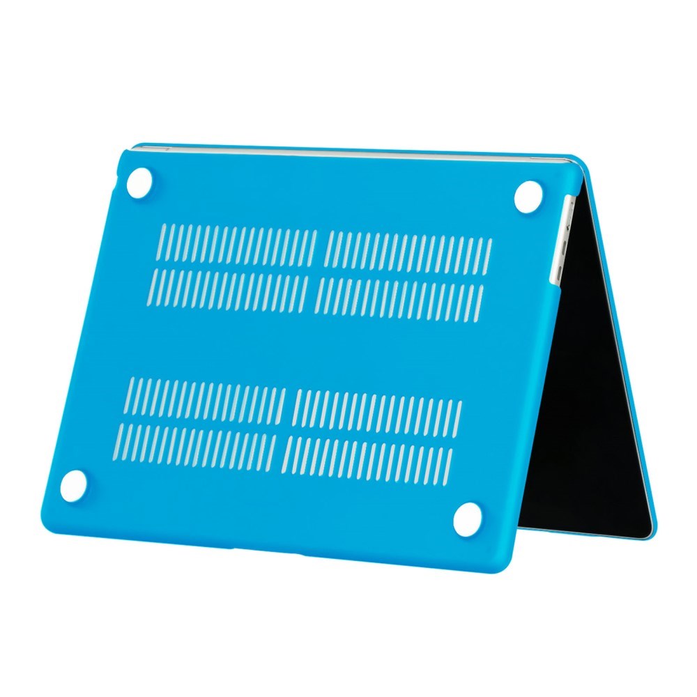 MacBook Air 13" M2/M3/M4 (2022-2025) Matt Plast Skal - Blå