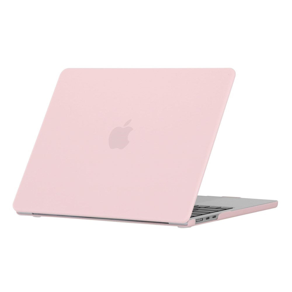 MacBook Air 13" M2/M3/M4 (2022-2025) Matt Plast Skal - Rosa