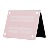 MacBook Air 13" M2/M3/M4 (2022-2025) Matt Plast Skal - Rosa