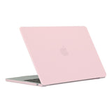 MacBook Air 13" M2/M3/M4 (2022-2025) Matt Plast Skal - Rosa
