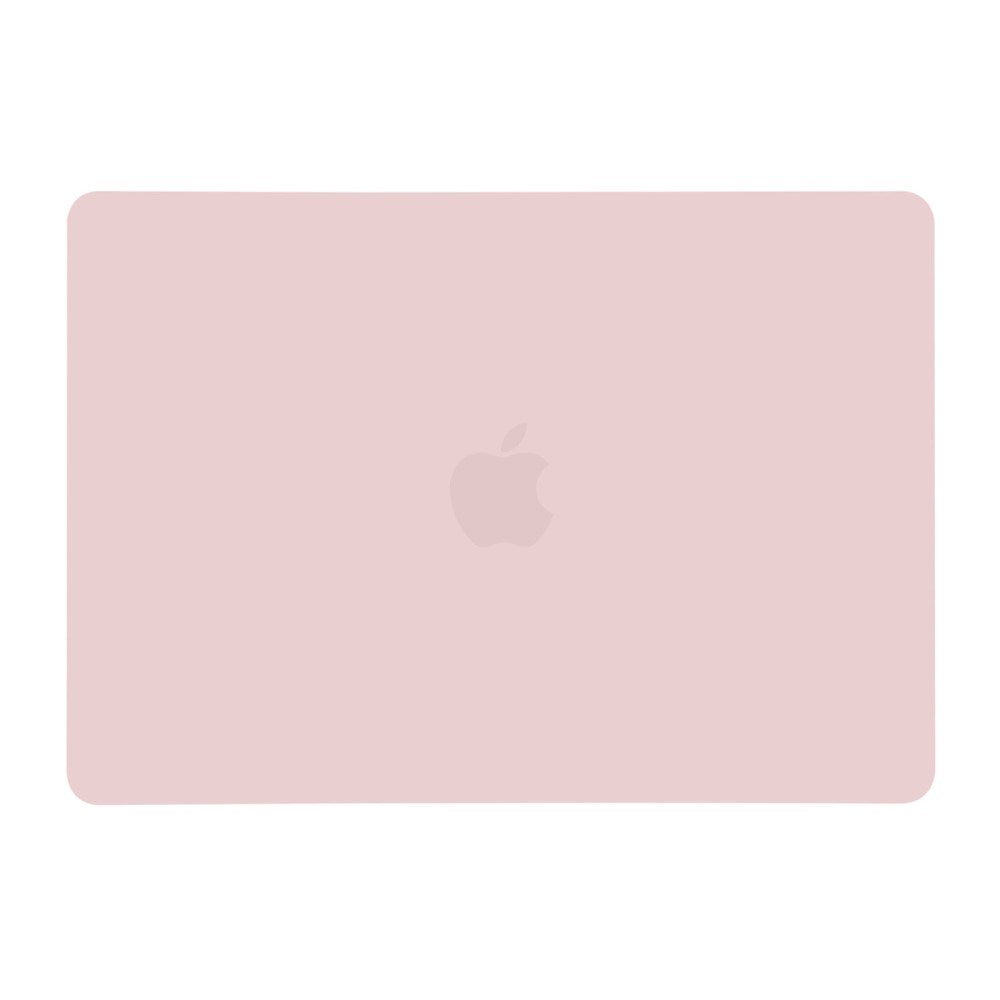 MacBook Air 13" M2/M3/M4 (2022-2025) Matt Plast Skal - Rosa