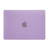 MacBook Air 13" M2/M3/M4 (2022-2025) Matt Plast Skal - Lila