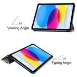 iPad 10,9" (2022) Tri-fold Fodral - Graffiti