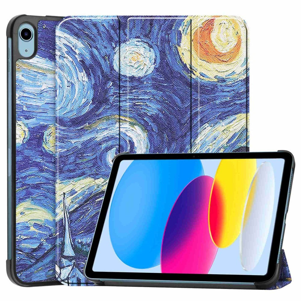 iPad 10,9" (2022) Tri-fold Fodral - Starry Night