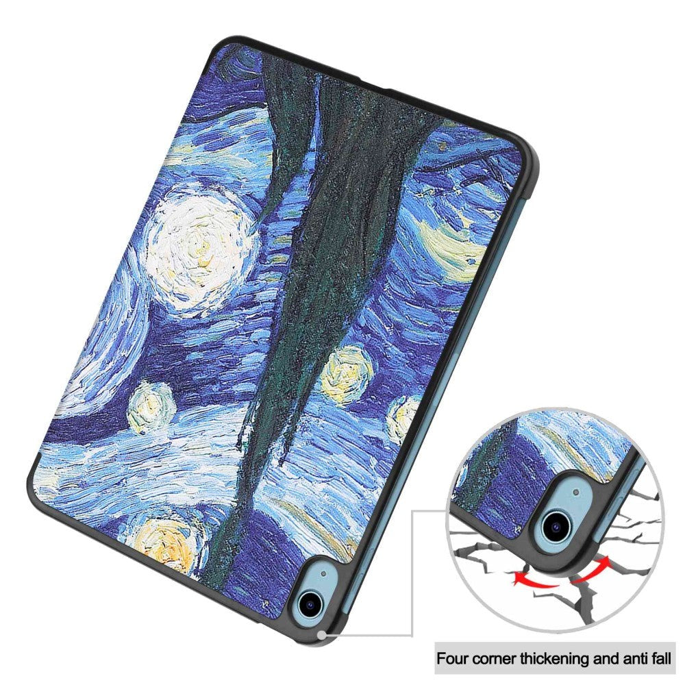 iPad 10,9" (2022) Tri-fold Fodral - Starry Night