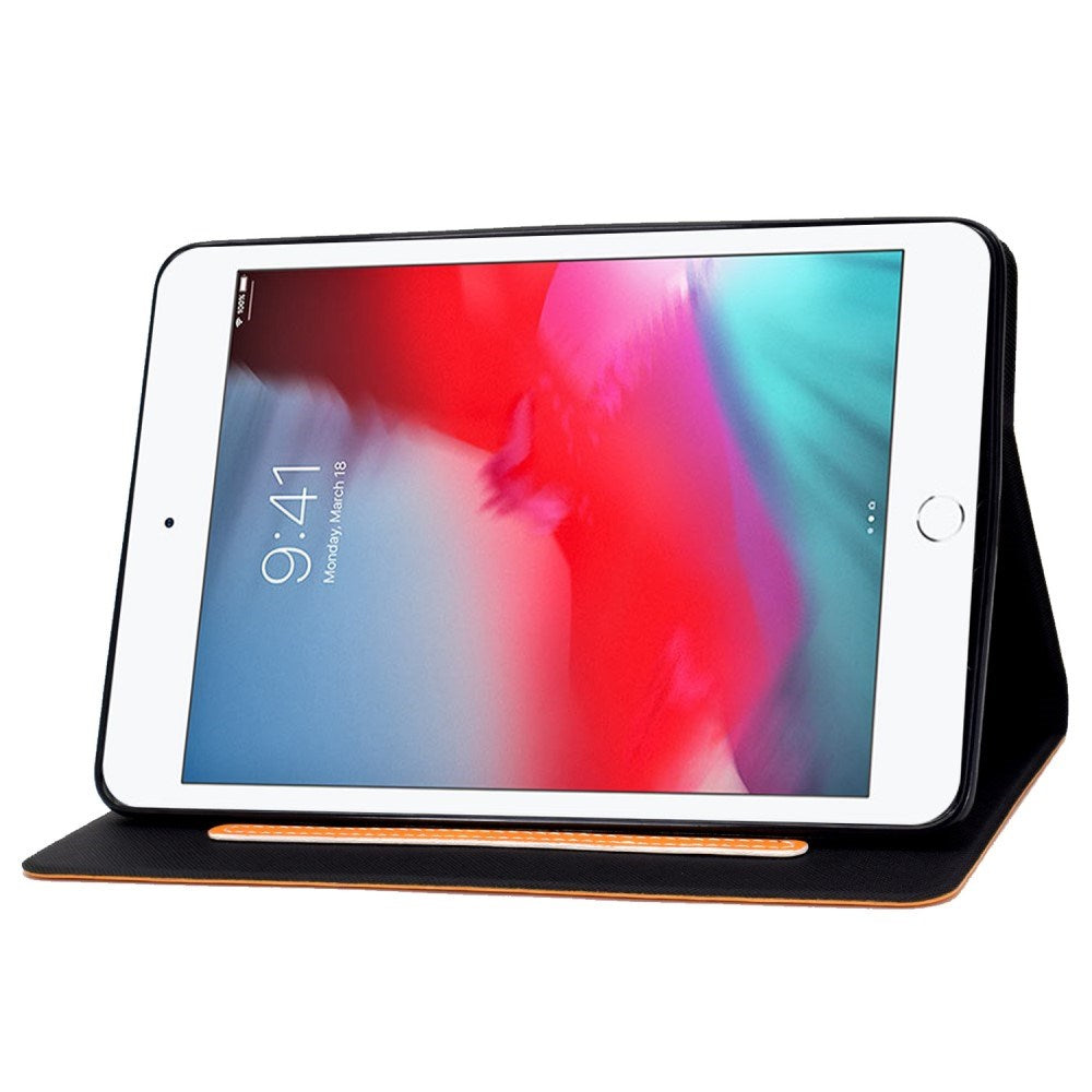 EIDERWOOD iPad Mini 4 / iPad Mini (2019) Flip Case m. Korthållare - Orange