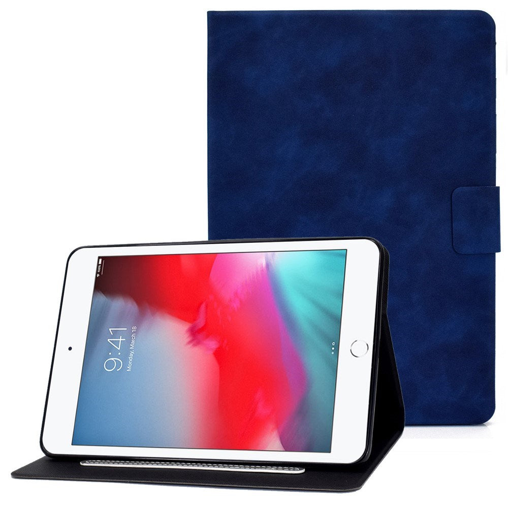 EIDERWOOD iPad Mini 4 / iPad Mini (2019) Flip Case m. Korthållare - Blå