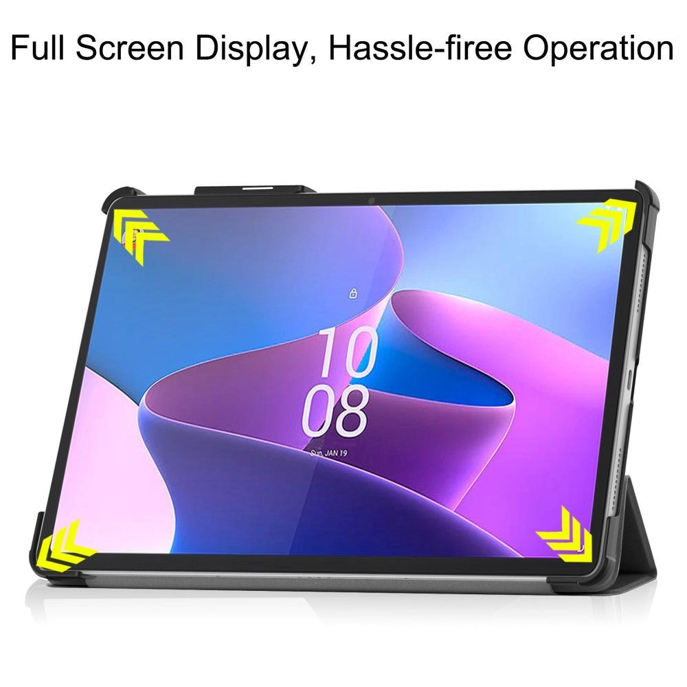 Lenovo Tab P11 Pro Gen. 2 Tri-Fold Fodral - Svart