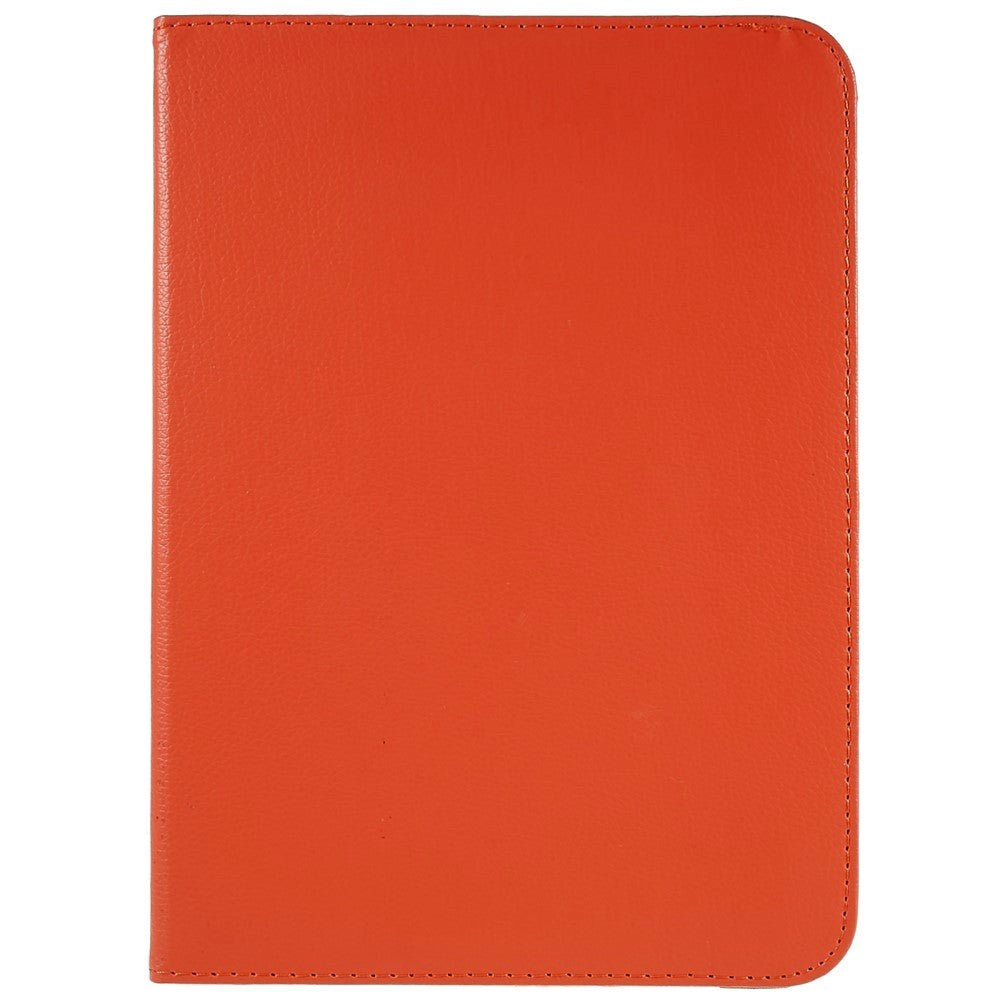 EIDERWOOD iPad 10.9" (2022) Klassiskt Läder Fodral m. 360⁰ Stativfunktion - Orange