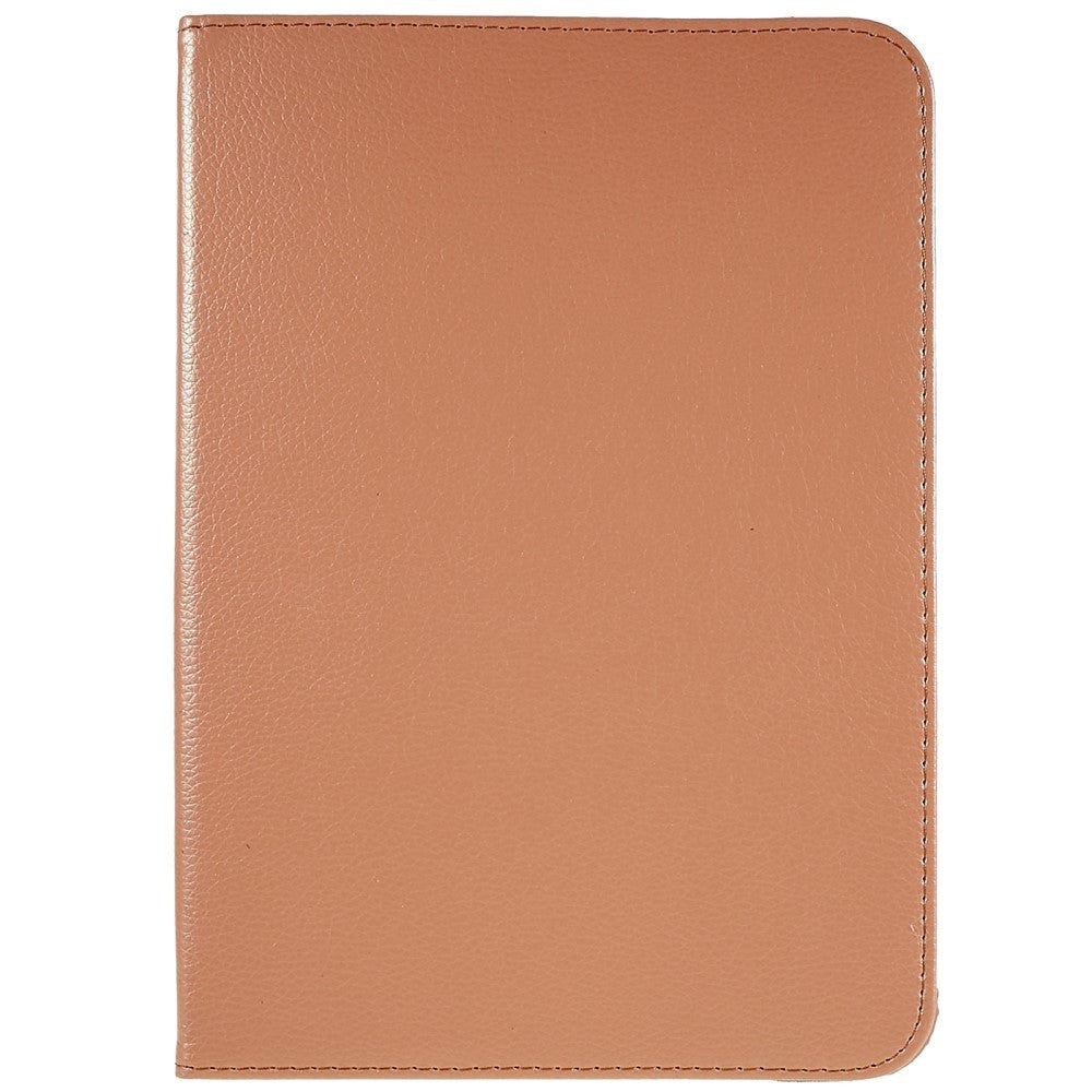 EIDERWOOD iPad 10.9" (2022) Klassiskt Läder Fodral m. 360⁰ Stativfunktion - Rose Gold