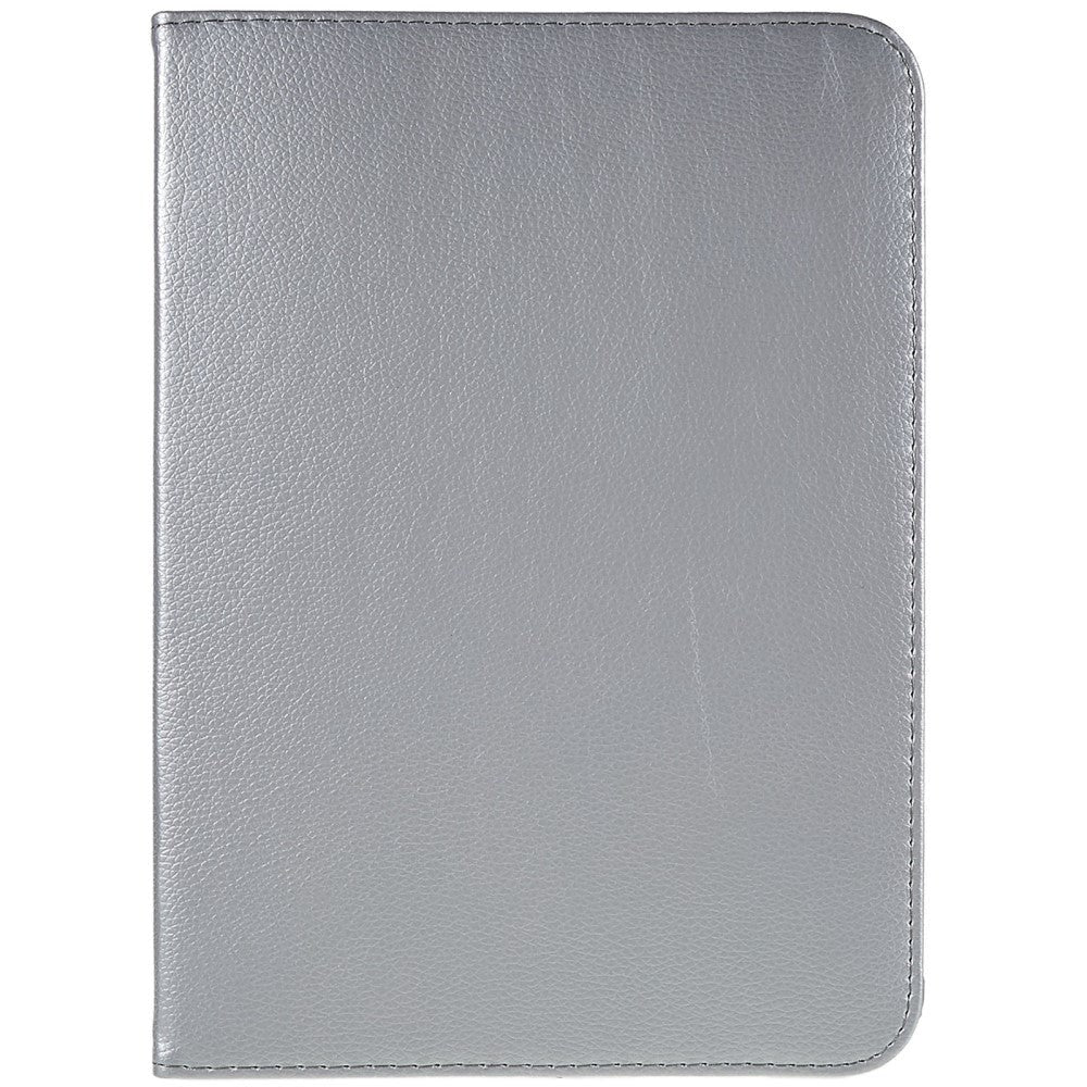 EIDERWOOD iPad 10.9" (2022) Klassiskt Läder Fodral m. 360⁰ Stativfunktion - Silver