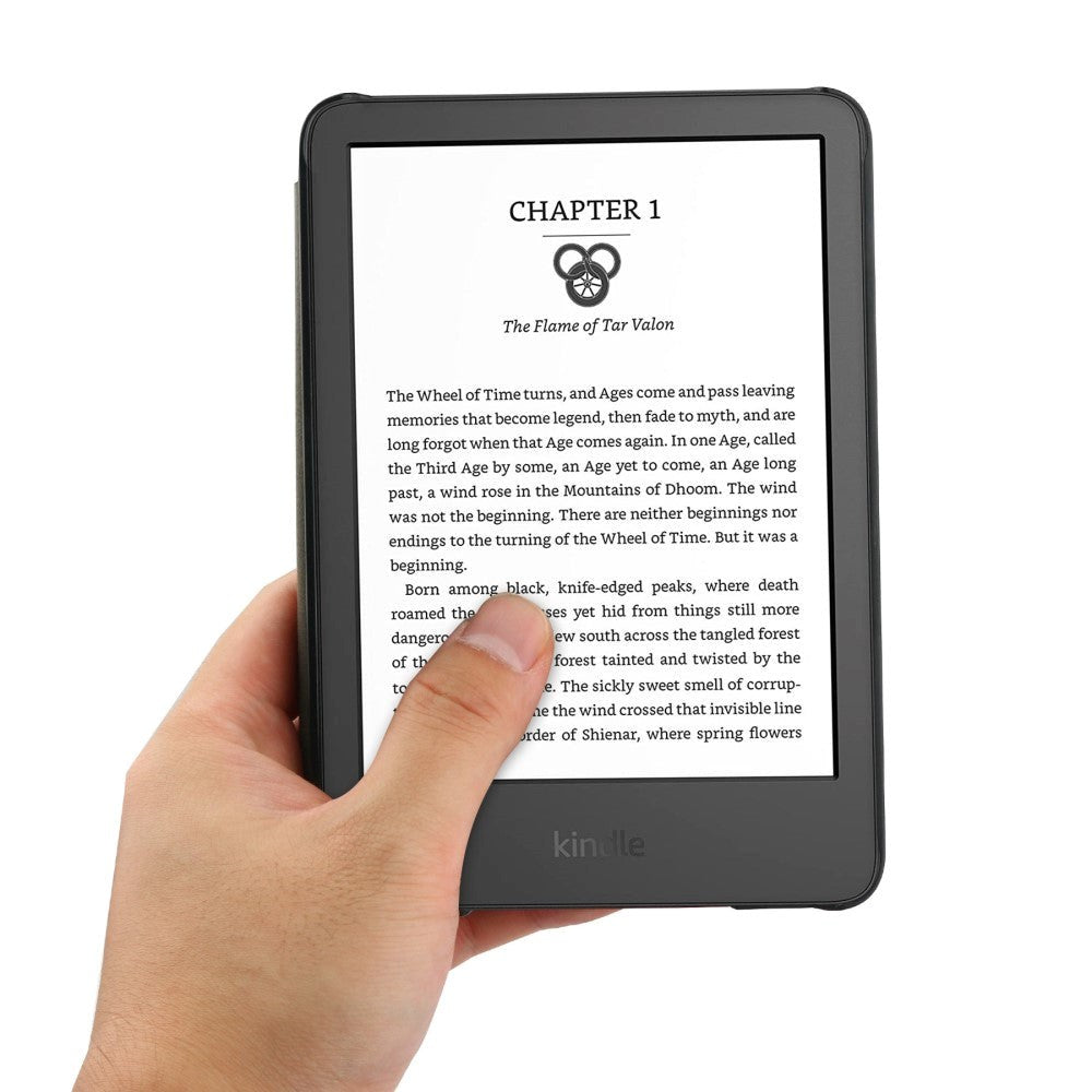 Amazon Kindle 11th Generation (2022) Fodral i Konstläder med Sleep-Wake Funktion - Galaxy