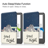 Amazon Kindle 11th Generation (2022) Fodral i Konstläder med Sleep-Wake Funktion - Katt