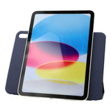 EIDERWOOD iPad 11" (2025) / iPad 10.9" (2024/2022) Magnetiskt Tri-Fold Fodral - Mörkblå