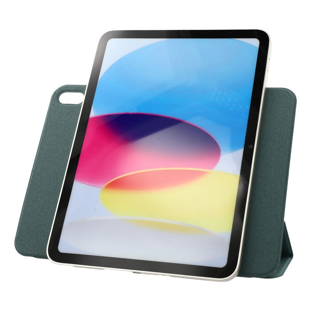 EIDERWOOD iPad 11" (2025) / iPad 10.9" (2024/2022) Magnetiskt Tri-Fold Fodral - Grön