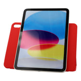 EIDERWOOD iPad 11" (2025) / iPad 10.9" (2024/2022) Magnetiskt Tri-Fold Fodral - Röd