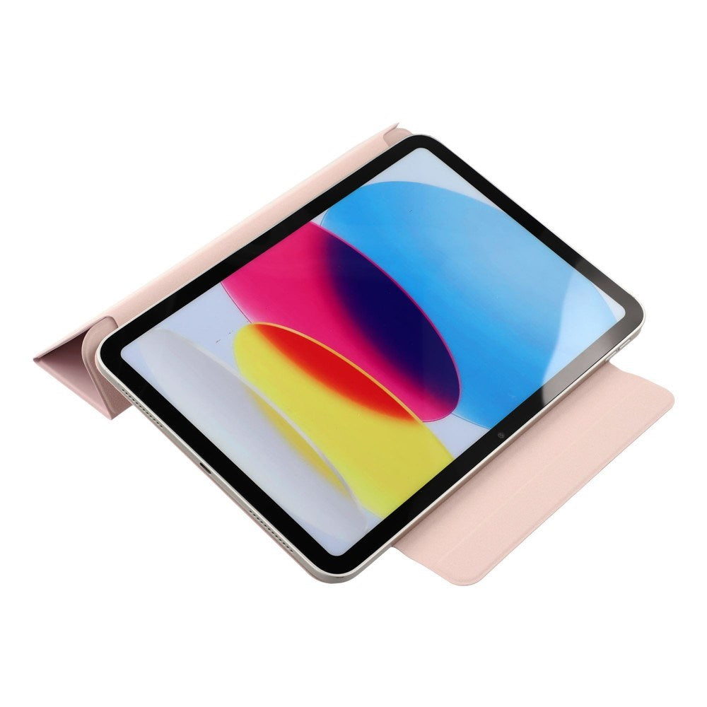 EIDERWOOD iPad 11" (2025) / iPad 10.9" (2024/2022) Magnetiskt Tri-Fold Fodral - Rosa