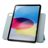 EIDERWOOD iPad 11" (2025) / iPad 10.9" (2024/2022) Magnetiskt Tri-Fold Fodral - Ljusblå