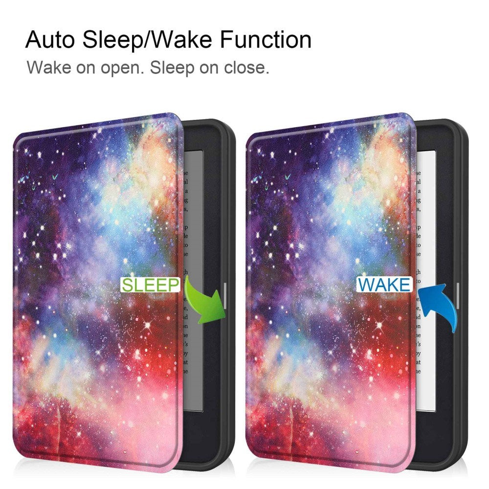 Kobo Clara 2E Fodral i Konstläder med Sleep-Wake Funktion - Galaxy