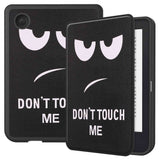 Kobo Clara 2E Fodral i Konstläder med Sleep-Wake Funktion - "Don't Touch Me"