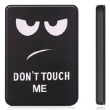 Kobo Clara 2E Fodral i Konstläder med Sleep-Wake Funktion - "Don't Touch Me"