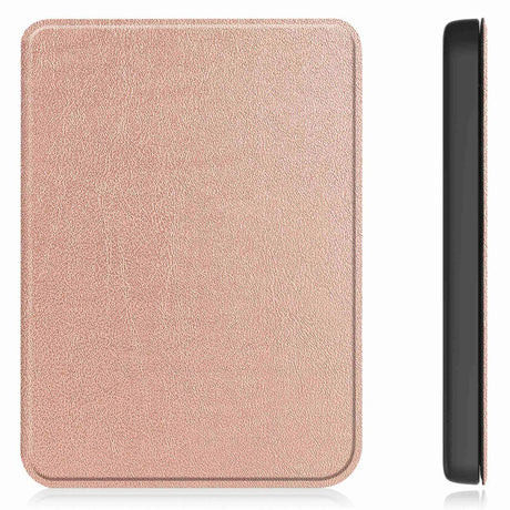 Kobo Clara 2E Konstläder Fodral - Rose Gold