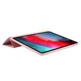 EIDERWOOD iPad Pro 11" (2022 / 2021 / 2020 / 2018) Tri-Fold Konstläder Fodral – Rosa