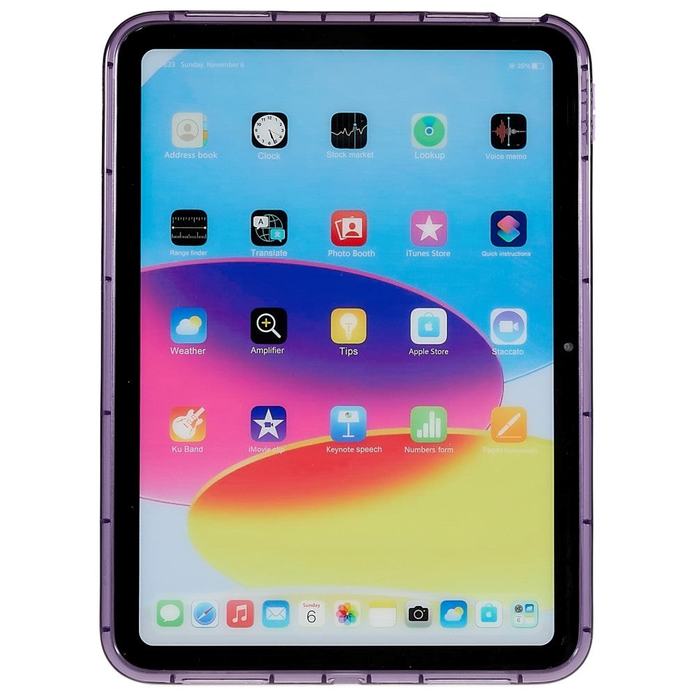 iPad 10.9" (2022) Skal - Spår - Lila