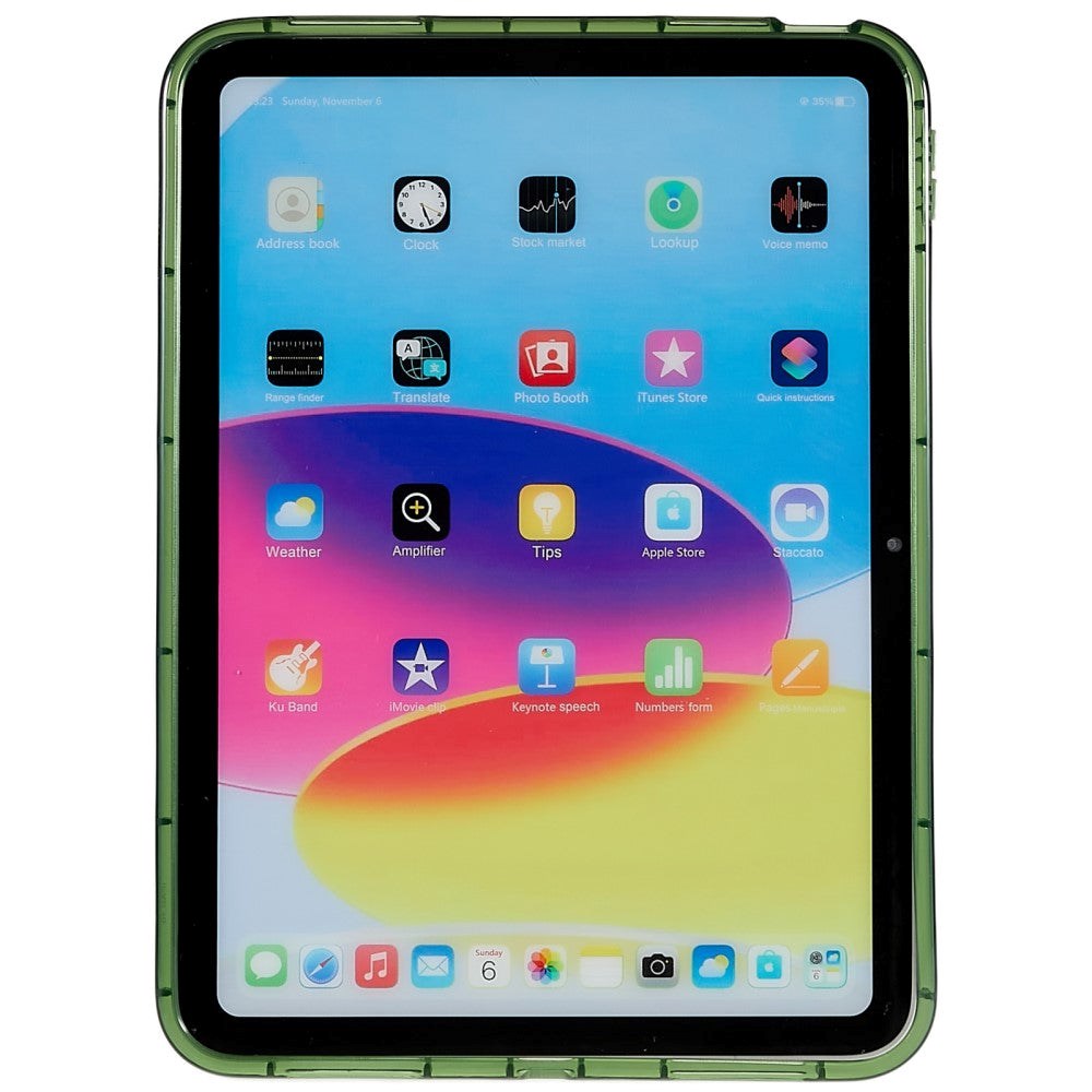 iPad 10.9" (2022) Skal - Spår - Grön