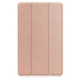 EIDERWOOD Lenovo Tab M8 (4. Gen.) Tri-Fold Konstläder Flip Fodral - Roséguld