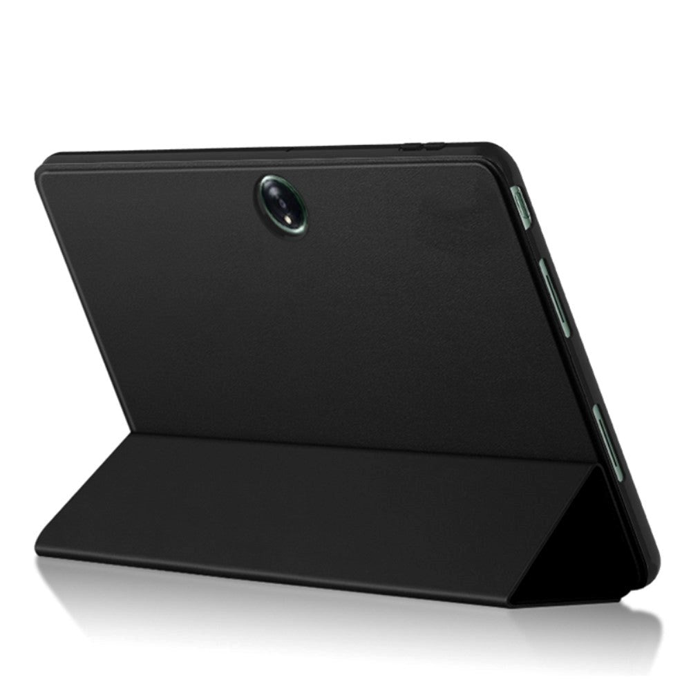 OnePlus Pad / Oppo Pad 2 Tri-Fold PU-Läder Fodral - Svart