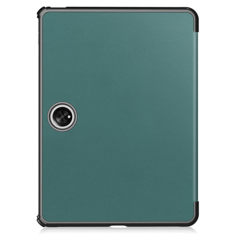 OnePlus Pad / Oppo Pad 2 Fodral med Tri-Fold Funktion - Mörkgrön