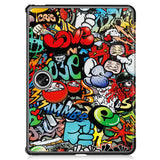 OnePlus Pad / Oppo Pad 2 PU-Läder Fodral med Tri-fold Stand & Wake-up Funktion - Grafitti