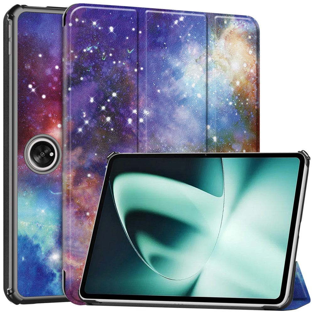 OnePlus Pad / Oppo Pad 2 Fodral med Tri-Fold Funktion - Galax